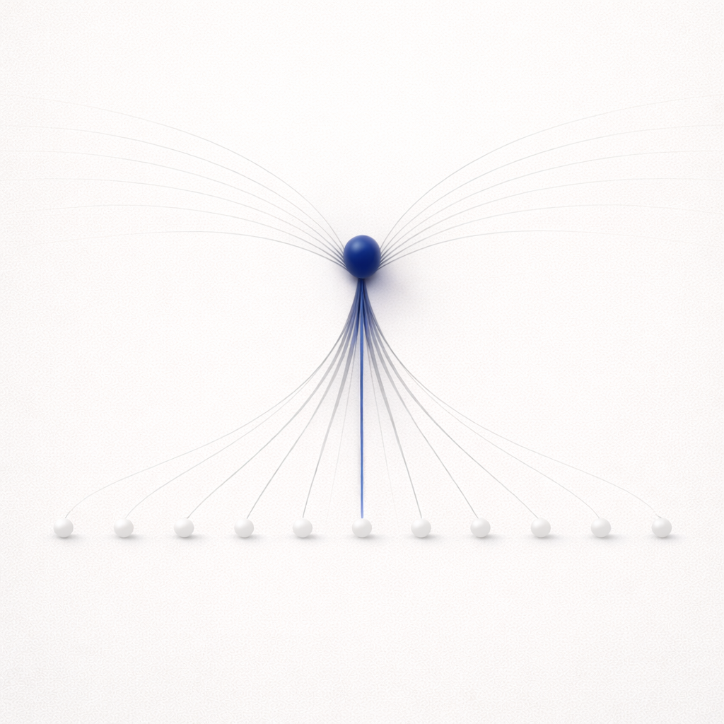 Leadership bottleneck in organizations with decision flow concentrated in a single authority node